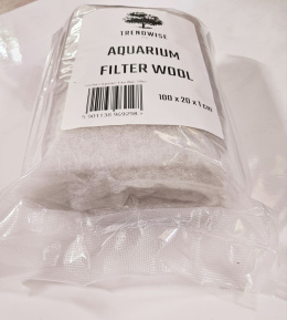 Aquarium Filter Wool 100x20x1cm - próżniowo zapakowana
