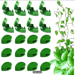 Klipsy do Mocowania Roślin Wspinających Się - 10 szt - zielone z żywicy ABS