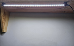 Świetlówka LED model WHITE 5630 (pojedynczy rząd diod) 60cm plus mocowanie 12W