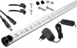 Świetlówka LED model WHITE 5630 (pojedynczy rząd diod) 50cm plus mocowanie 11W